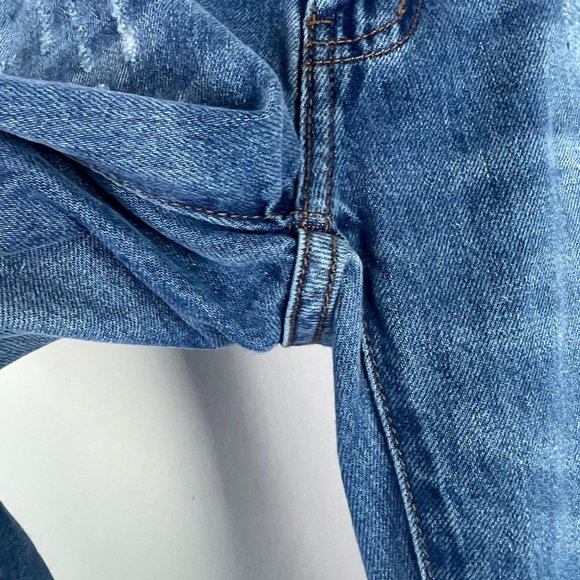 One Teaspoon Freebird Jeans Low Waist Rigid Skinny Leg Size 25 US Size 2 T2341 - Picture 4 of 15